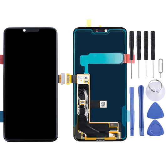 Original LCD Screen for LG G8 ThinQ / G820QM / G820V / G820N / G820UM with Digitizer Full Assembly(Black) - For LG by buy2fix | Online Shopping UK | buy2fix