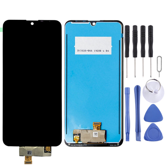 LCD Screen and Digitizer Full Assembly for LG Q60 (2019) / X525ZA / X525BAW / X525HA / X525ZAW / X6 (2019) / LMX625N / X625N / X525(Black) - For LG by buy2fix | Online Shopping UK | buy2fix