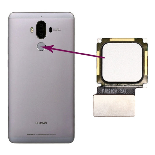 For Huawei Mate 9 Fingerprint Sensor Flex Cable(Silver) - Flex Cable by buy2fix | Online Shopping UK | buy2fix