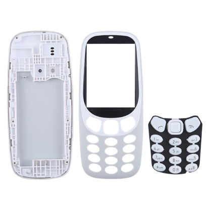 Full Assembly Housing Cover with Keyboard for Nokia 3310(Grey) - Full Housing Cover by buy2fix | Online Shopping UK | buy2fix