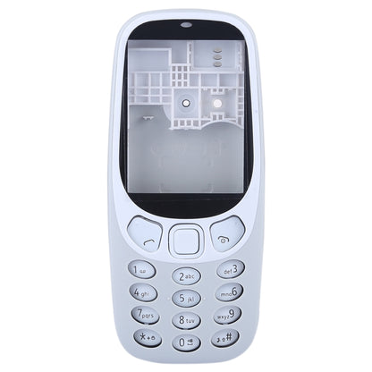 Full Assembly Housing Cover with Keyboard for Nokia 3310(Grey) - Full Housing Cover by buy2fix | Online Shopping UK | buy2fix