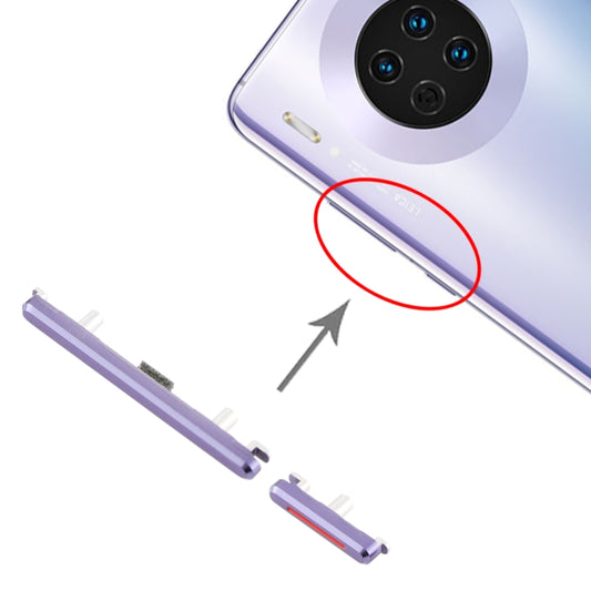 Side Keys for Huawei Mate 30(Purple) - Home key & Side Key by buy2fix | Online Shopping UK | buy2fix