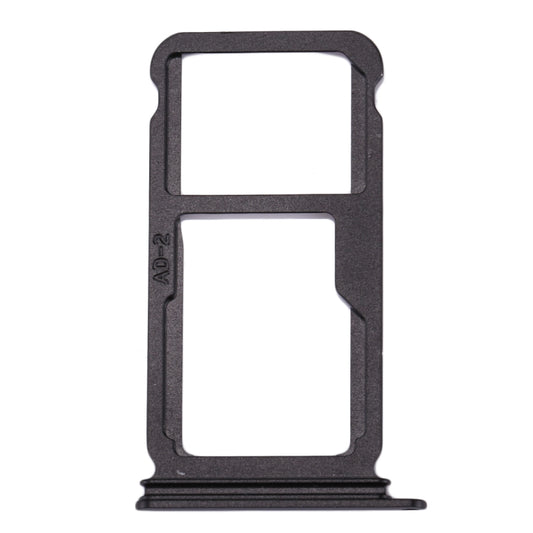 For Huawei P10 Plus SIM Card Tray & SIM / Micro SD Card Tray(Black) by buy2fix