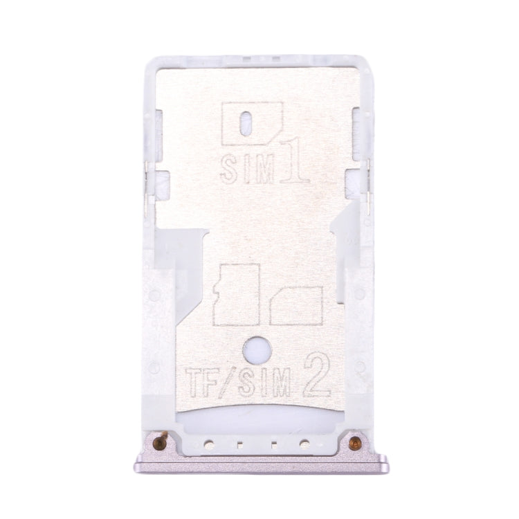 For Xiaomi Redmi 4 SIM & SIM / TF Card Tray(Grey) - Card Tray by buy2fix | Online Shopping UK | buy2fix