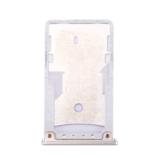For Xiaomi Redmi 4 SIM & SIM / TF Card Tray(Gold) - Card Tray by buy2fix | Online Shopping UK | buy2fix