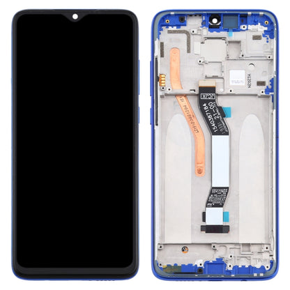 TFT LCD Screen for Xiaomi Redmi Note 8 Pro Digitizer Full Assembly with Frame (Double SIM Card Version)(Blue) - LCD Screen by buy2fix | Online Shopping UK | buy2fix