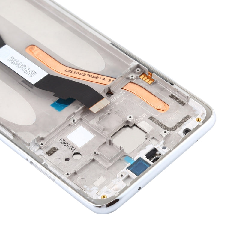 TFT LCD Screen for Xiaomi Redmi Note 8 Pro Digitizer Full Assembly with Frame (Double SIM Card Version)(White) - LCD Screen by buy2fix | Online Shopping UK | buy2fix