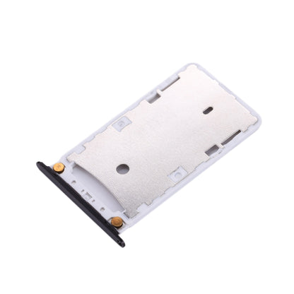 For Xiaomi Redmi Note 4 SIM & SIM / TF Card Tray(Black) - Card Tray by buy2fix | Online Shopping UK | buy2fix