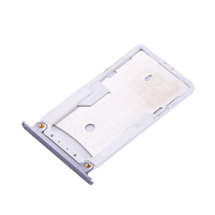 For Xiaomi Redmi Note 4 SIM & SIM / TF Card Tray(Grey) - Card Tray by buy2fix | Online Shopping UK | buy2fix