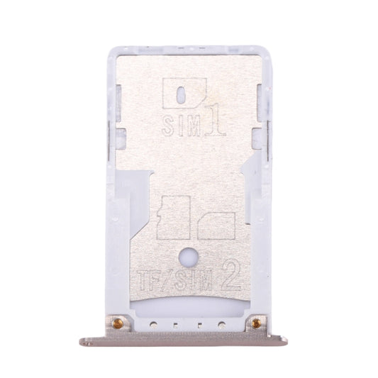 For Xiaomi Redmi Note 4 SIM & SIM / TF Card Tray(Gold) - Card Tray by buy2fix | Online Shopping UK | buy2fix