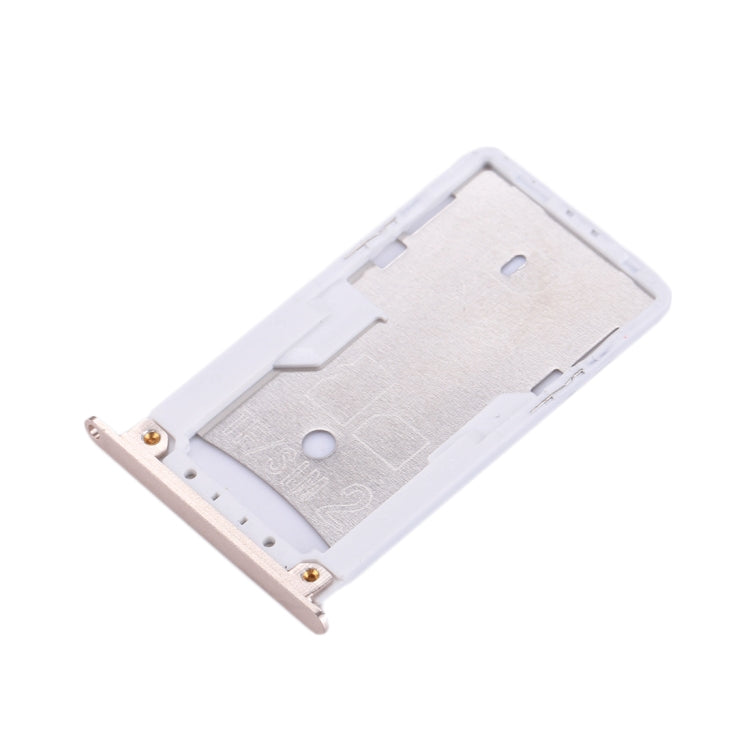 For Xiaomi Redmi Note 4 SIM & SIM / TF Card Tray(Gold) - Card Tray by buy2fix | Online Shopping UK | buy2fix