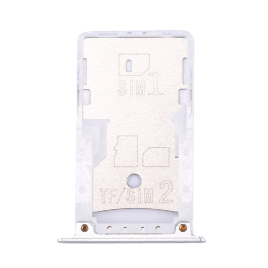 For Xiaomi Redmi Note 4 SIM & SIM / TF Card Tray(Silver) - Card Tray by buy2fix | Online Shopping UK | buy2fix