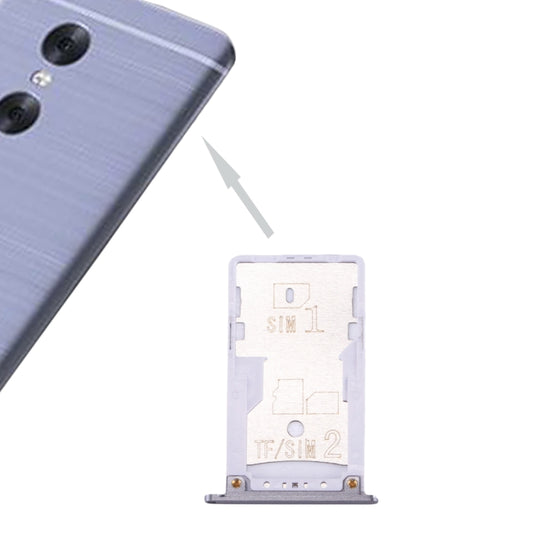 For Xiaomi Redmi Pro SIM & SIM / TF Card Tray(Grey) - Card Tray by buy2fix | Online Shopping UK | buy2fix