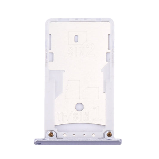 For Xiaomi Redmi Note 3 (Qualcomm Version) SIM & SIM / TF Card Tray(Grey) - Card Tray by buy2fix | Online Shopping UK | buy2fix