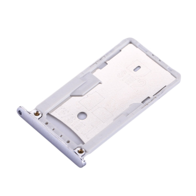 For Xiaomi Redmi Note 3 (Qualcomm Version) SIM & SIM / TF Card Tray(Grey) - Card Tray by buy2fix | Online Shopping UK | buy2fix