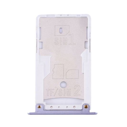 For Xiaomi Redmi Note 4X SIM & SIM / TF Card Tray(Grey) - Card Tray by buy2fix | Online Shopping UK | buy2fix