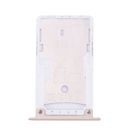 For Xiaomi Redmi Note 4X SIM & SIM / TF Card Tray(Gold) - Card Tray by buy2fix | Online Shopping UK | buy2fix