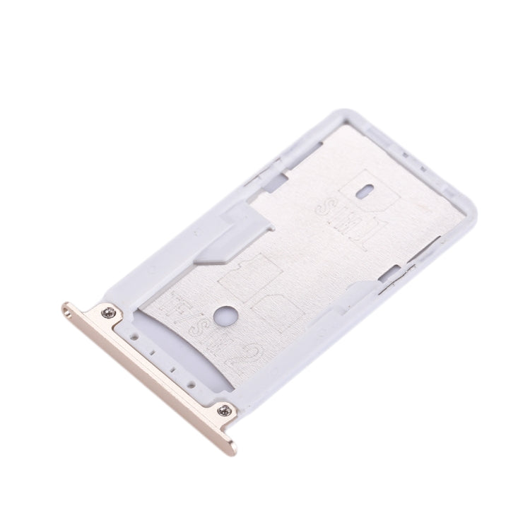 For Xiaomi Redmi Note 4X SIM & SIM / TF Card Tray(Gold) - Card Tray by buy2fix | Online Shopping UK | buy2fix