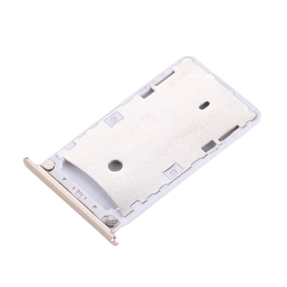 For Xiaomi Redmi Note 4X SIM & SIM / TF Card Tray(Gold) - Card Tray by buy2fix | Online Shopping UK | buy2fix