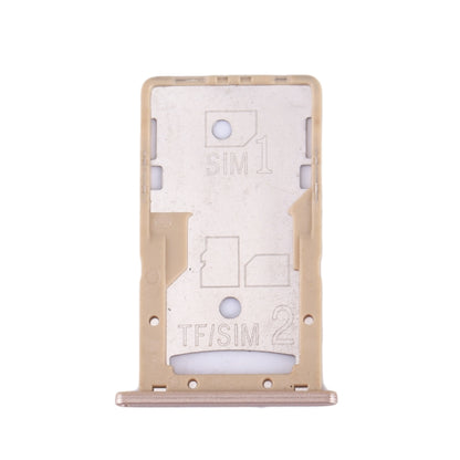 For Xiaomi Redmi 4A SIM & SIM / TF Card Tray(Gold) - Card Tray by buy2fix | Online Shopping UK | buy2fix