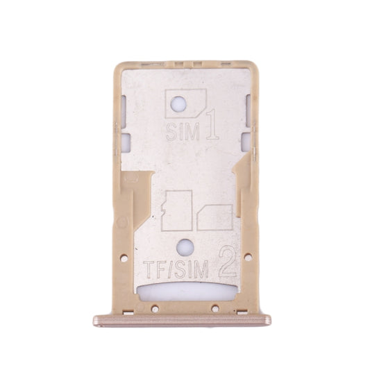 For Xiaomi Redmi 4A SIM & SIM / TF Card Tray(Gold) - Card Tray by buy2fix | Online Shopping UK | buy2fix