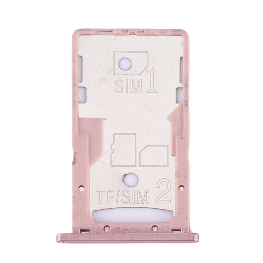 For Xiaomi Redmi 4A SIM & SIM / TF Card Tray(Rose Gold) - Card Tray by buy2fix | Online Shopping UK | buy2fix