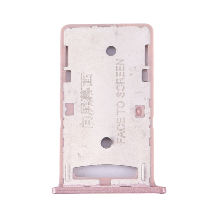 For Xiaomi Redmi 4A SIM & SIM / TF Card Tray(Rose Gold) - Card Tray by buy2fix | Online Shopping UK | buy2fix
