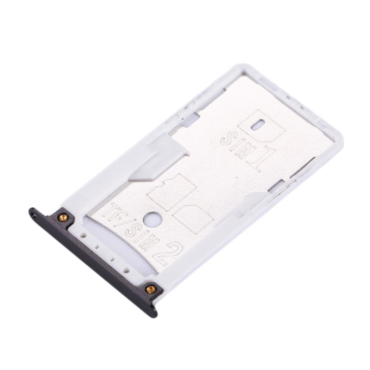 For Xiaomi Redmi 4X SIM & SIM / TF Card Tray(Black) - Card Tray by buy2fix | Online Shopping UK | buy2fix