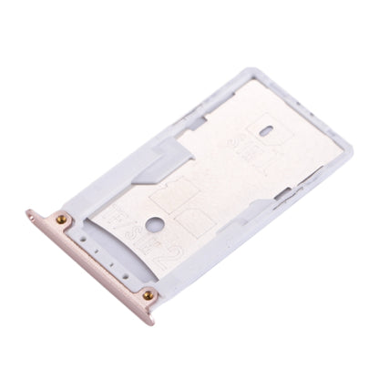 For Xiaomi Redmi 4X SIM & SIM / TF Card Tray(Gold) - Card Tray by buy2fix | Online Shopping UK | buy2fix