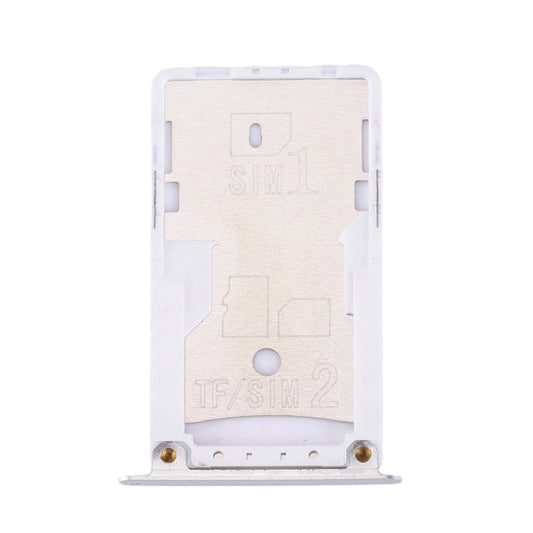 For Xiaomi Redmi 4X SIM & SIM / TF Card Tray(Silver) - Card Tray by buy2fix | Online Shopping UK | buy2fix