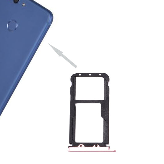For Huawei nova 2 SIM Card Tray & SIM / Micro SD Card Tray(Rose Gold) - Card Socket by buy2fix | Online Shopping UK | buy2fix