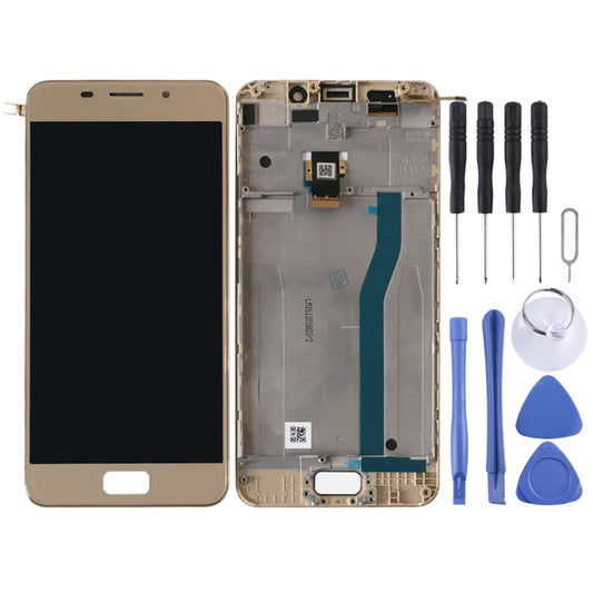 OEM LCD Screen for Asus Zenfone 3S Max ZC521TL X00GD  Digitizer Full Assembly with Frame（Gold) - LCD Screen by buy2fix | Online Shopping UK | buy2fix