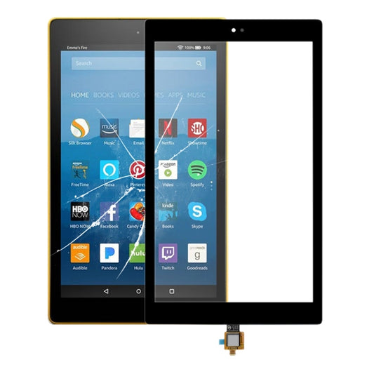 Touch Panel for Amazon kindle Fire HD 10 2017 (Black) - For Amazon by buy2fix | Online Shopping UK | buy2fix