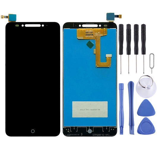 OEM LCD Screen for Alcatel A5 5085Y Digitizer Full Assembly with Fingerprint Button (Black) - LCD Screen by buy2fix | Online Shopping UK | buy2fix