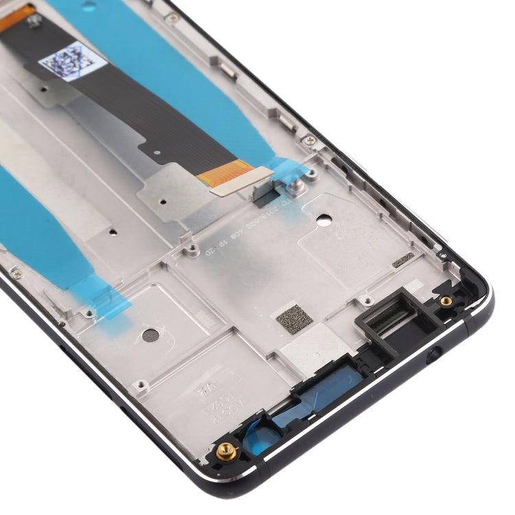 TFT LCD Screen for Nokia 3.1 TA-1049 TA-1057 TA-1063 TA-1070 Digitizer Full Assembly with Frame & Side Keys (Black) - LCD Screen by buy2fix | Online Shopping UK | buy2fix