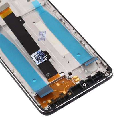TFT LCD Screen for Nokia 3.1 TA-1049 TA-1057 TA-1063 TA-1070 Digitizer Full Assembly with Frame & Side Keys (Black) - LCD Screen by buy2fix | Online Shopping UK | buy2fix