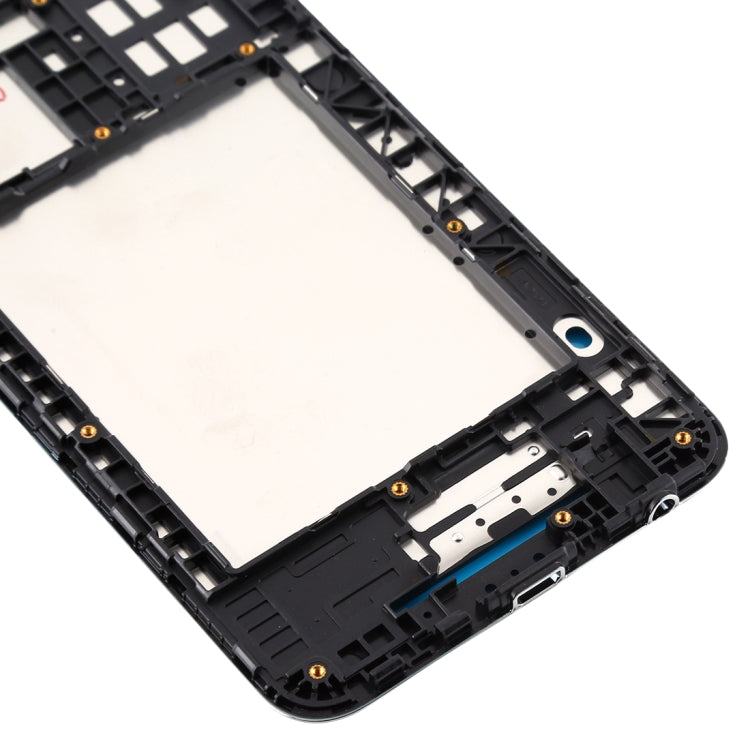 Front Housing LCD Frame Bezel Plate for LG K30 / K10 (2018) / X410 LMX410 LMX410TK (Black) - For LG by buy2fix | Online Shopping UK | buy2fix