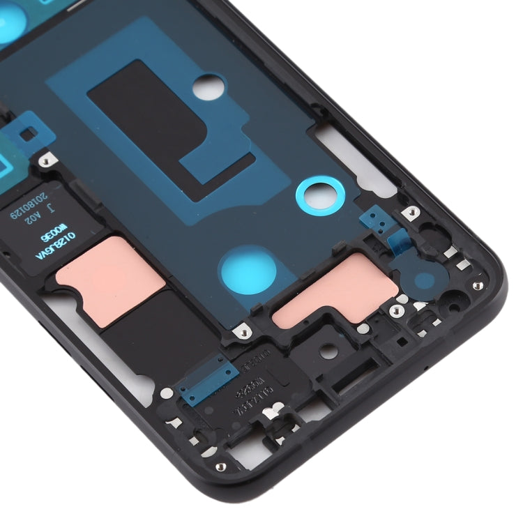 Front Housing LCD Frame Bezel Plate for LG Q7 / Q610 / Q7 Plus / Q725 / Q720 / Q7A / Q7 Alpha(Black) - For LG by buy2fix | Online Shopping UK | buy2fix