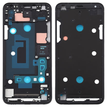 Front Housing LCD Frame Bezel Plate for LG Q7 / Q610 / Q7 Plus / Q725 / Q720 / Q7A / Q7 Alpha(Black) - For LG by buy2fix | Online Shopping UK | buy2fix