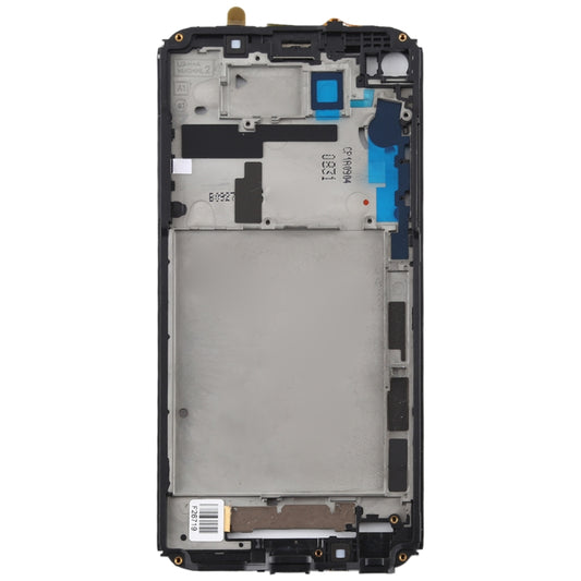 Front Housing LCD Frame Bezel Plate for LG V20 Mini (Black) - For LG by buy2fix | Online Shopping UK | buy2fix