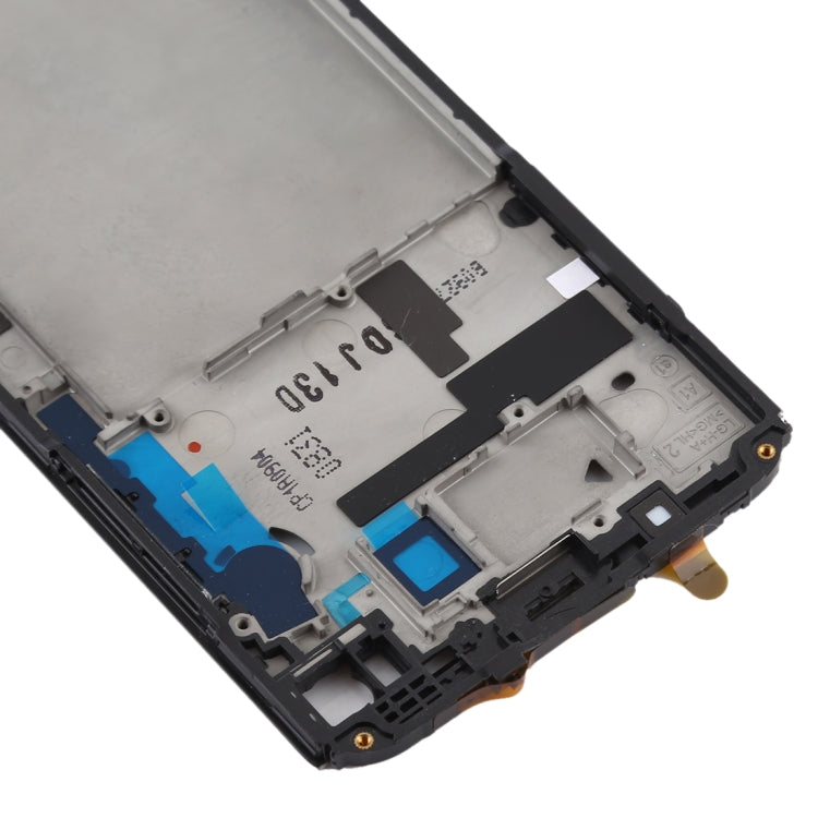 Front Housing LCD Frame Bezel Plate for LG V20 Mini (Black) - For LG by buy2fix | Online Shopping UK | buy2fix