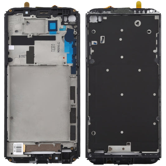 Front Housing LCD Frame Bezel Plate for LG V20 Mini (Black) - For LG by buy2fix | Online Shopping UK | buy2fix
