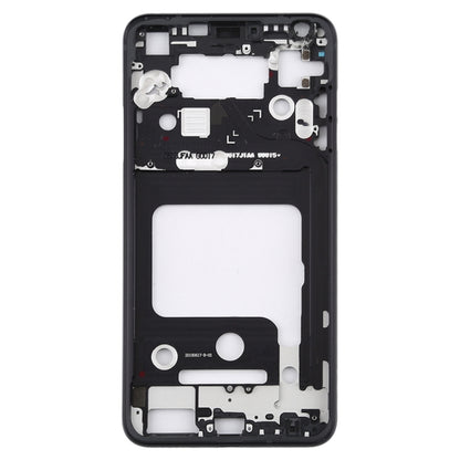 Front Housing LCD Frame Bezel Plate for LG V35 ThinQ (Black) - For LG by buy2fix | Online Shopping UK | buy2fix