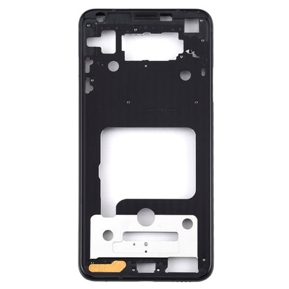 Front Housing LCD Frame Bezel Plate for LG V35 ThinQ (Black) - For LG by buy2fix | Online Shopping UK | buy2fix