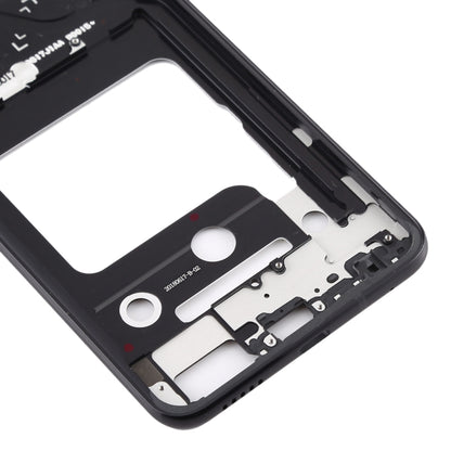 Front Housing LCD Frame Bezel Plate for LG V35 ThinQ (Black) - For LG by buy2fix | Online Shopping UK | buy2fix