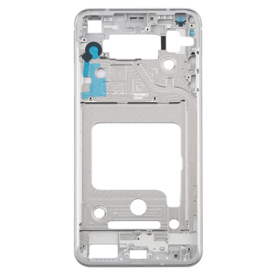 Front Housing LCD Frame Bezel Plate for LG V35 ThinQ (Silver) - For LG by buy2fix | Online Shopping UK | buy2fix