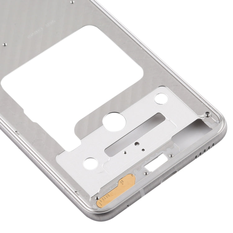 Front Housing LCD Frame Bezel Plate for LG V35 ThinQ (Silver) - For LG by buy2fix | Online Shopping UK | buy2fix
