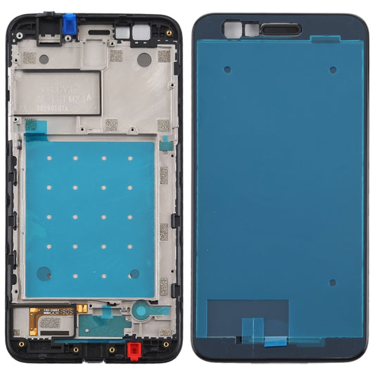 Front Housing LCD Frame Bezel Plate for LG K11 (2018) (Silver) - For LG by buy2fix | Online Shopping UK | buy2fix