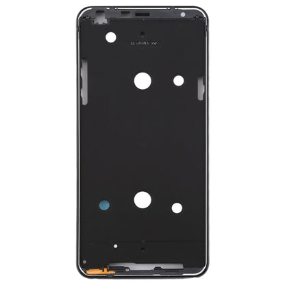 Front Housing LCD Frame Bezel Plate for LG Q Stylo 4 Q710 Q710MS Q710CS (Black) - For LG by buy2fix | Online Shopping UK | buy2fix