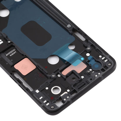 Front Housing LCD Frame Bezel Plate for LG Q Stylo 4 Q710 Q710MS Q710CS (Black) - For LG by buy2fix | Online Shopping UK | buy2fix